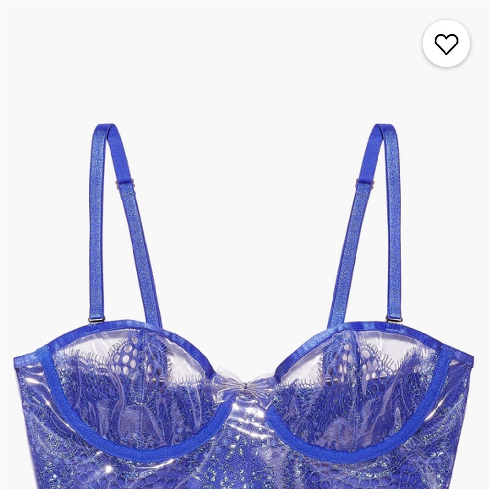 Savage X Fenty Hyper Real Metallic Lace Set